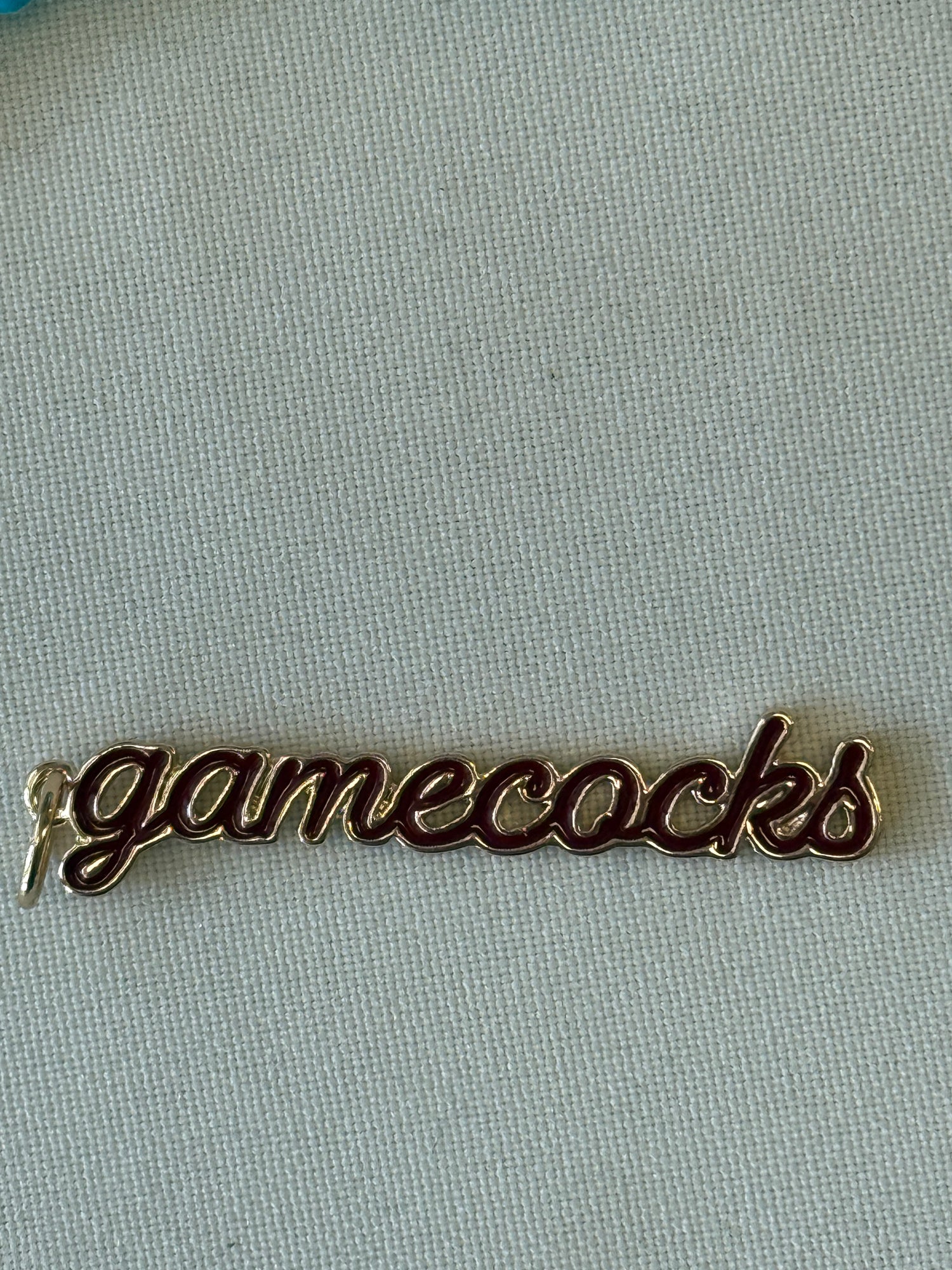 South Carolina Gamecocks
Enamel Script Charm
