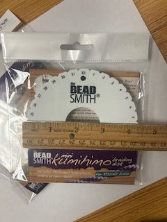 Kumihimo Disk, mini -4 inch foam x pkg of 2 disc