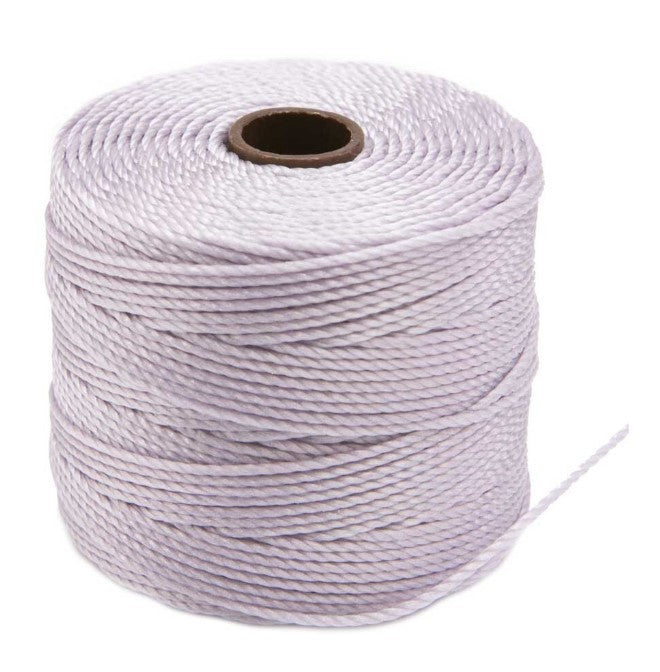 S-LON BEAD CORD LAVENDAR 77YD TEX210
