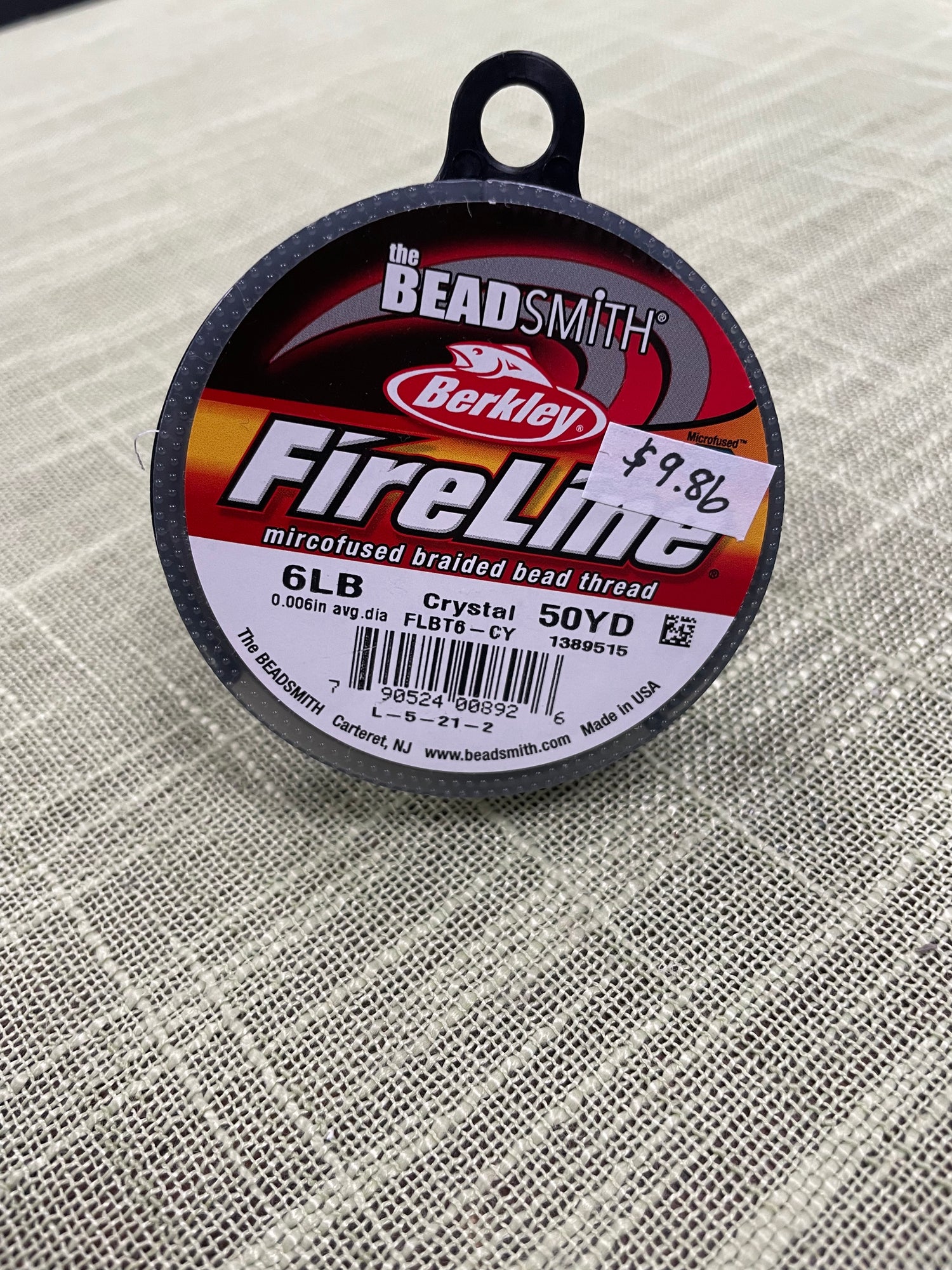 BeadSmith FireLine Microfused Braided Bead Thread