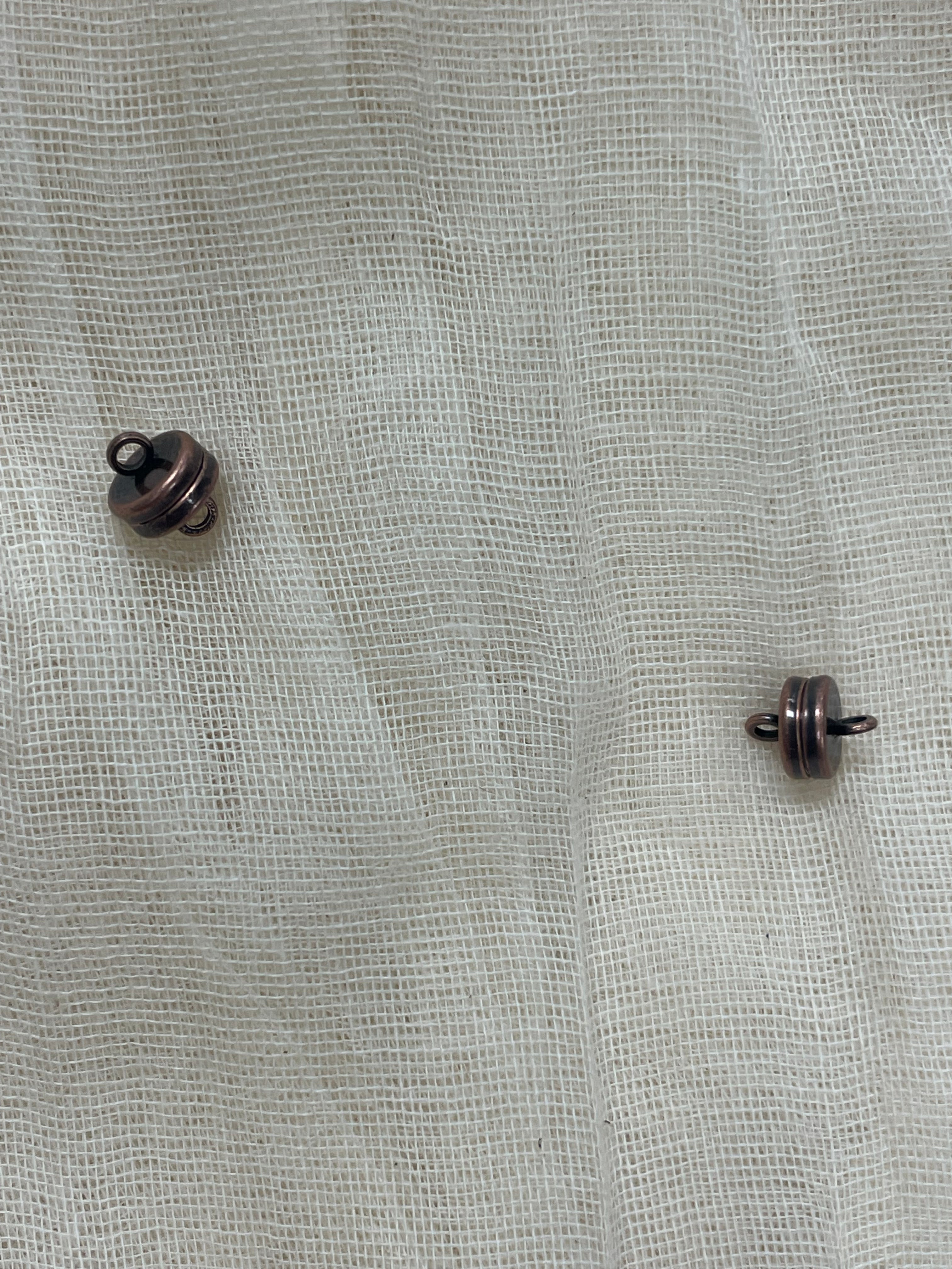 Magnetic Clasps Antique Copper Plate