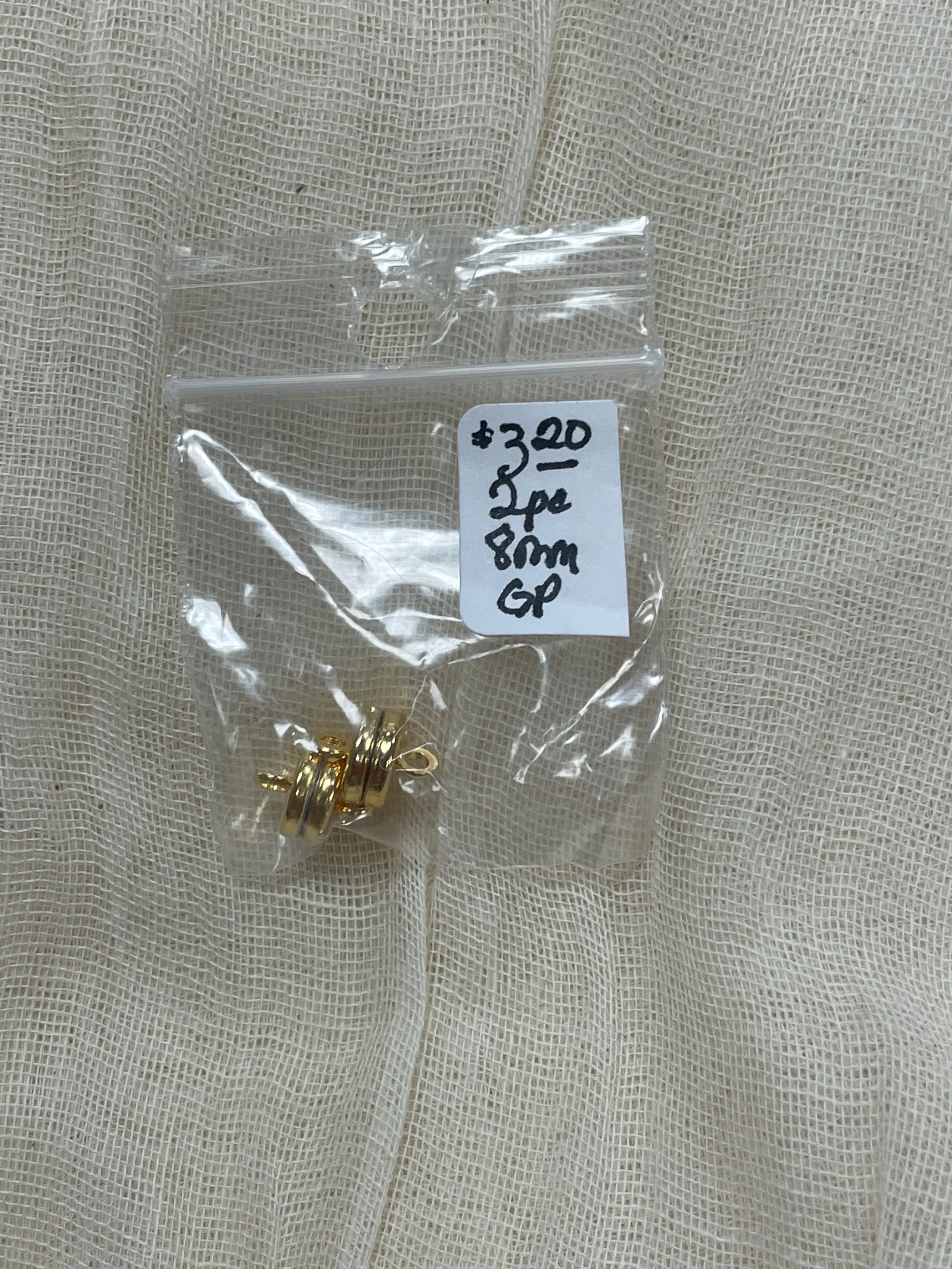 Magnetic Clasps Gold Plate