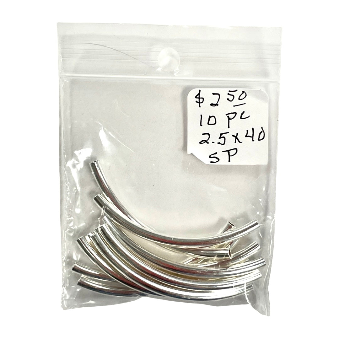 Spacer Tubes, 40x2.5mm, 10 pc per Package