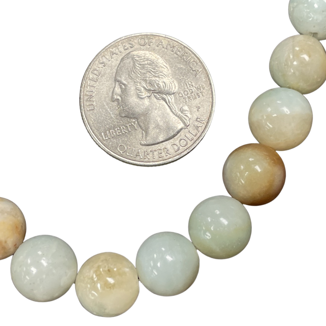 Amazonite Stone Beads 10mm Round