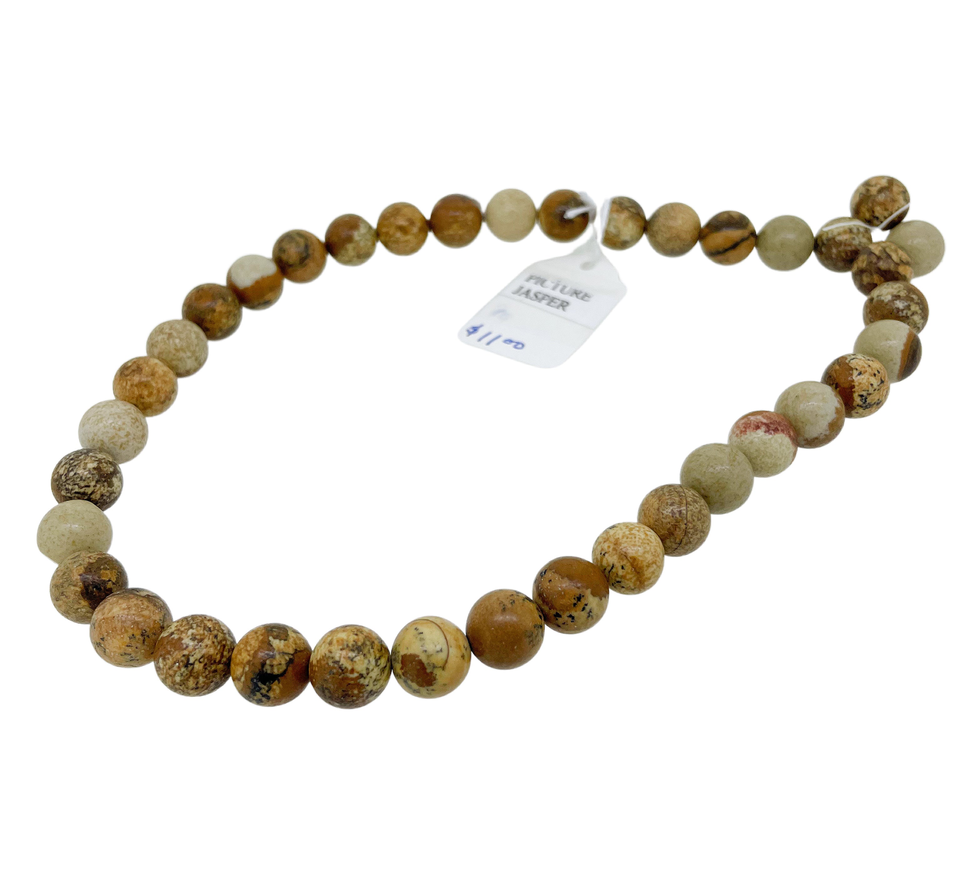 Picture Jasper beads 10mm Round