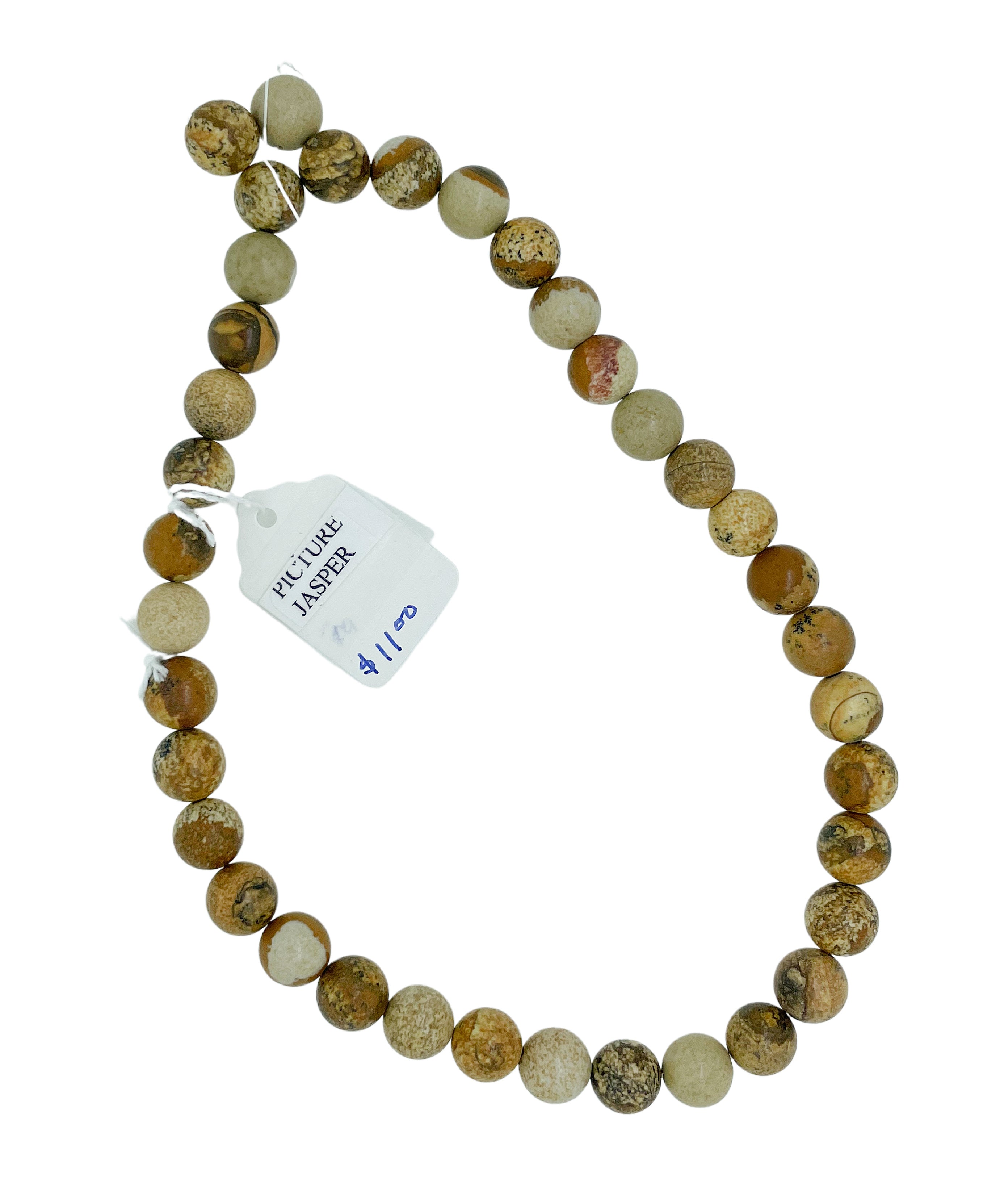 Picture Jasper beads 10mm Round