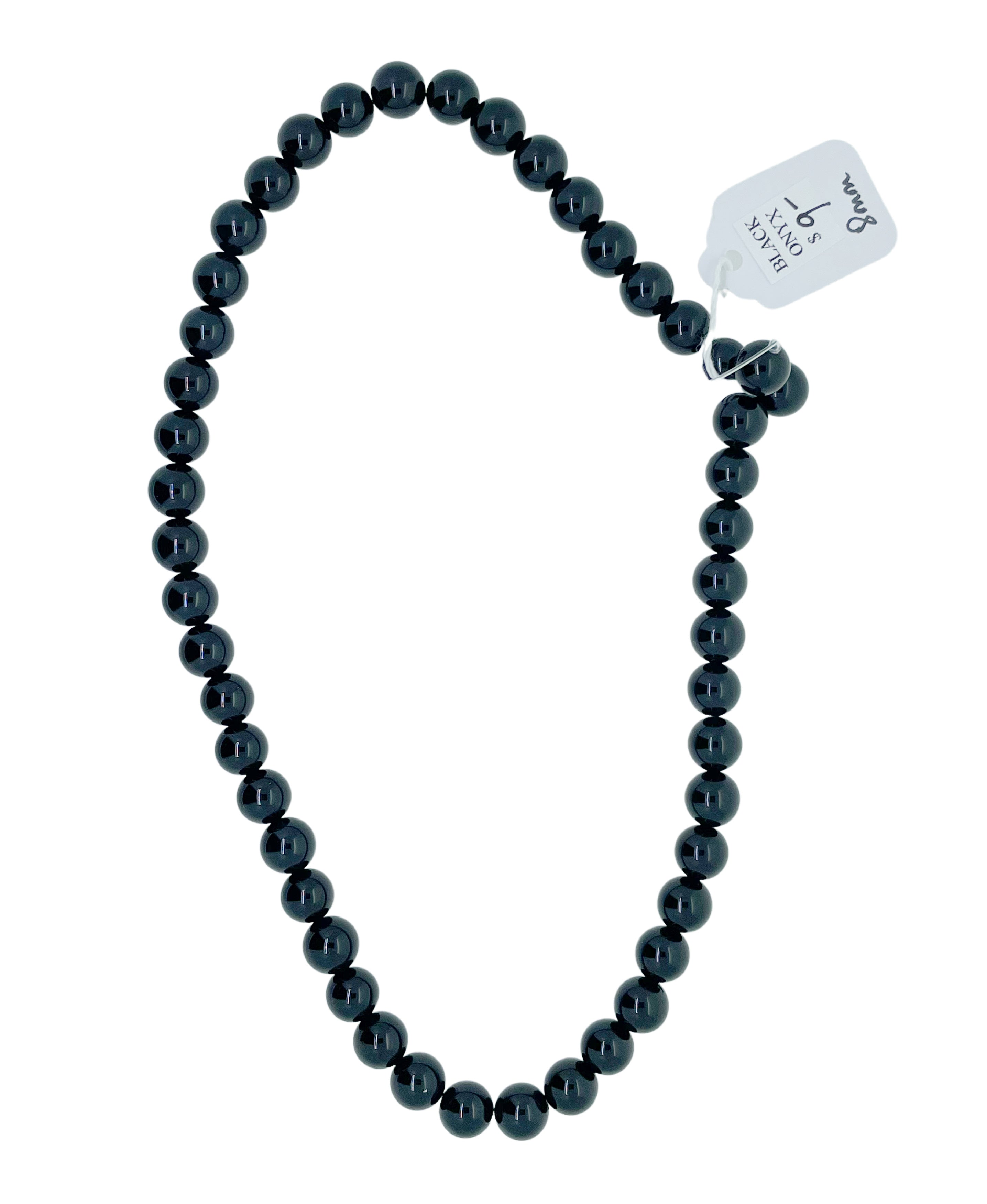Black Onyx Beads 8mm Round