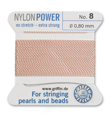 Griffin Nylon Power Cord Light Pink #8