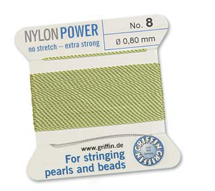 Griffin Nylon Power Cord Jade Green