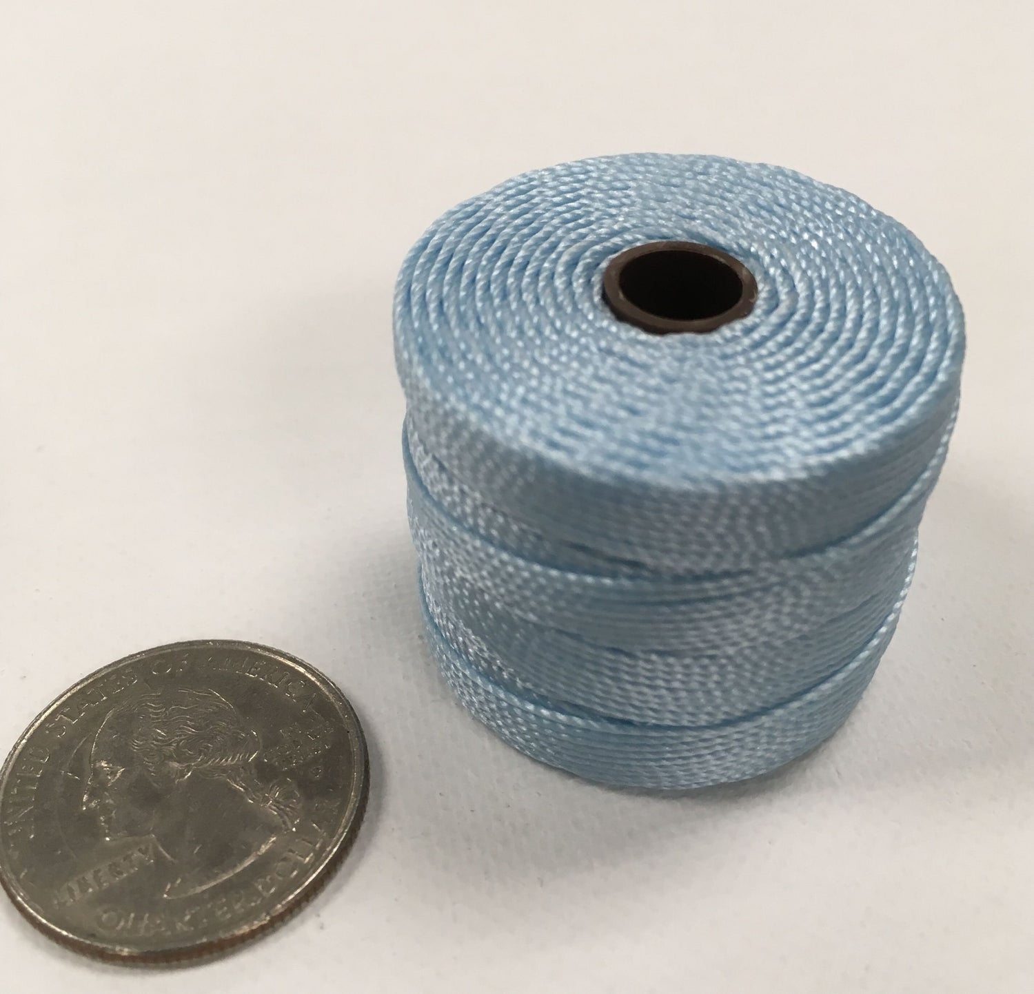 S-lon bead cord TEX210 nylon Sky Blue