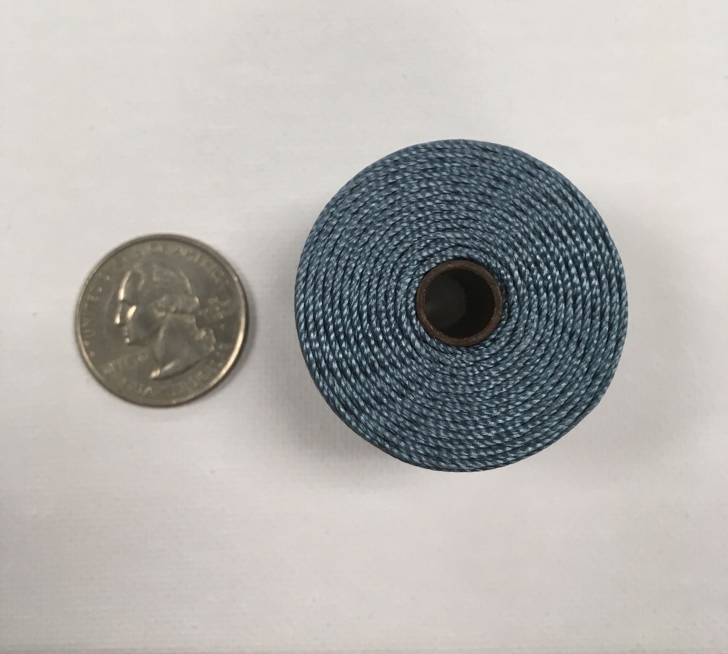Ice Blue S-Lon Bead Cord TEX210 nylon