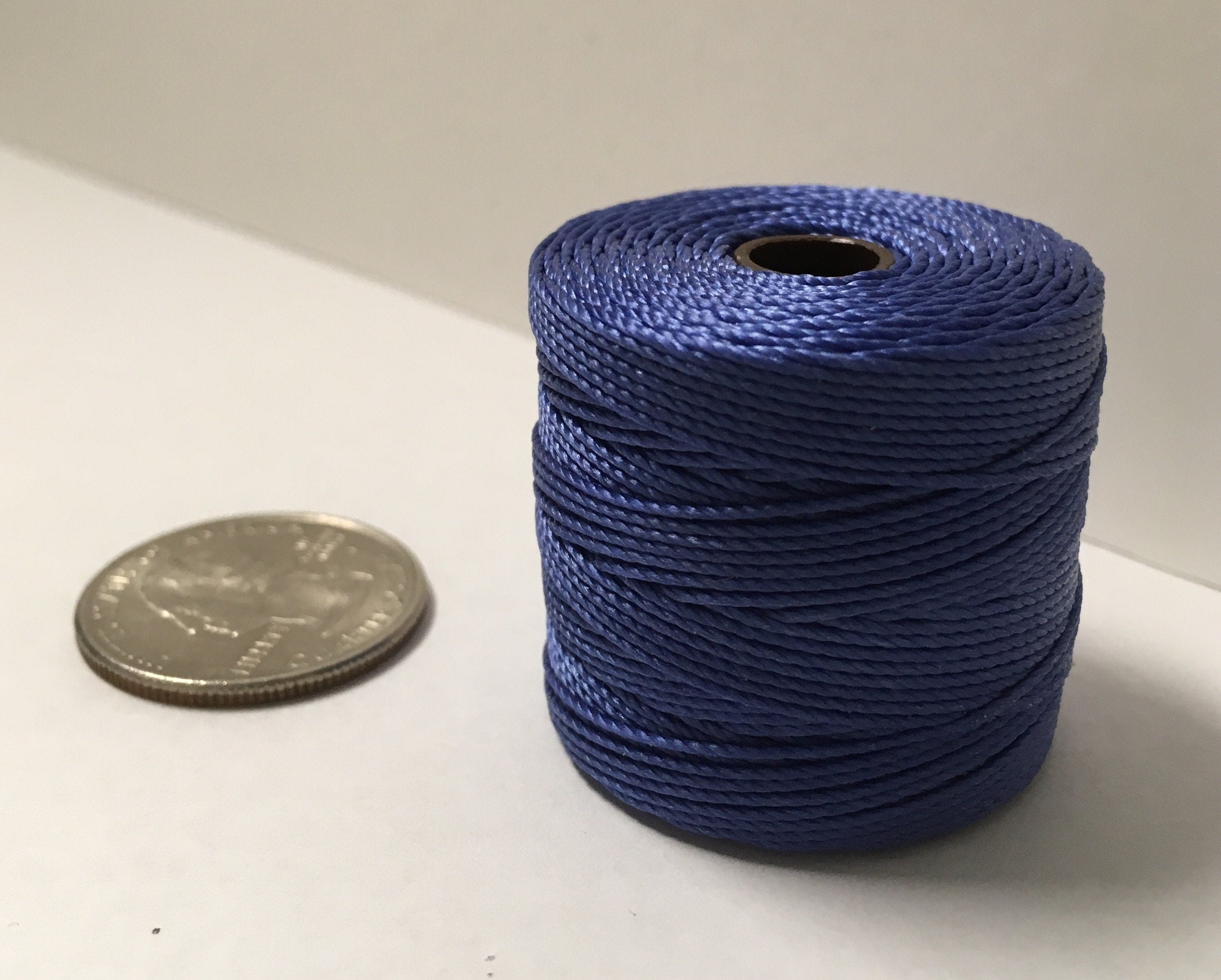 S-lon nylon cord Periwinkle; Tex 210; 3 ply; .5mm;