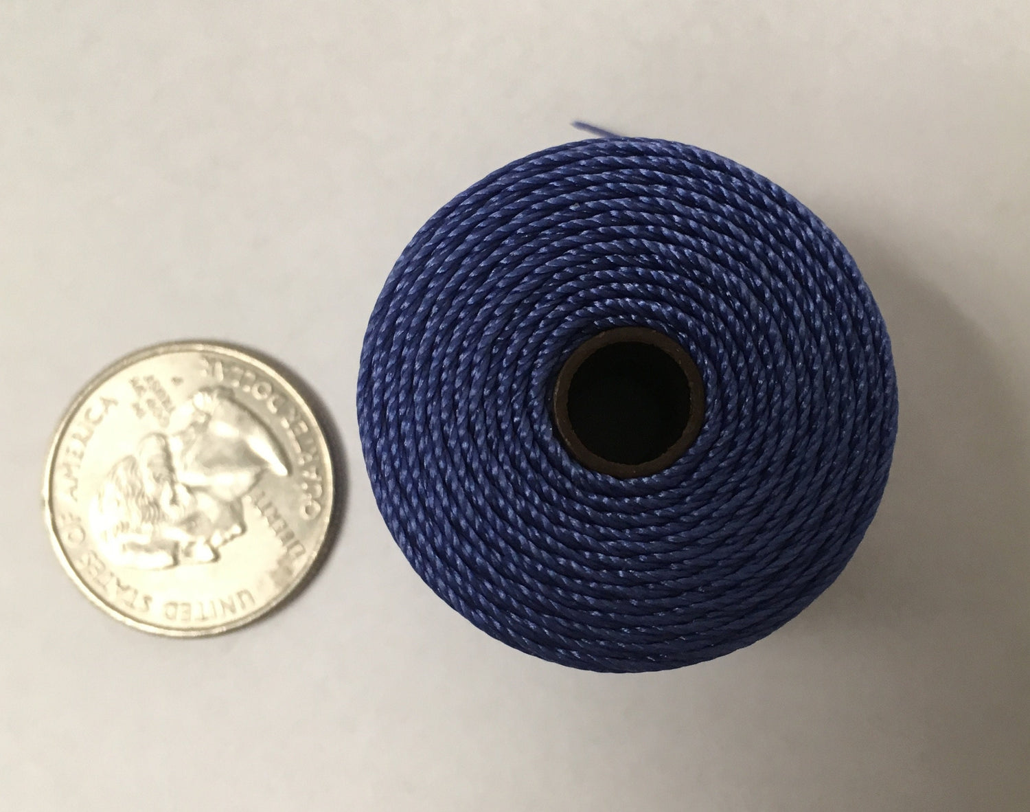 S-lon nylon cord Periwinkle; Tex 210; 3 ply; .5mm;