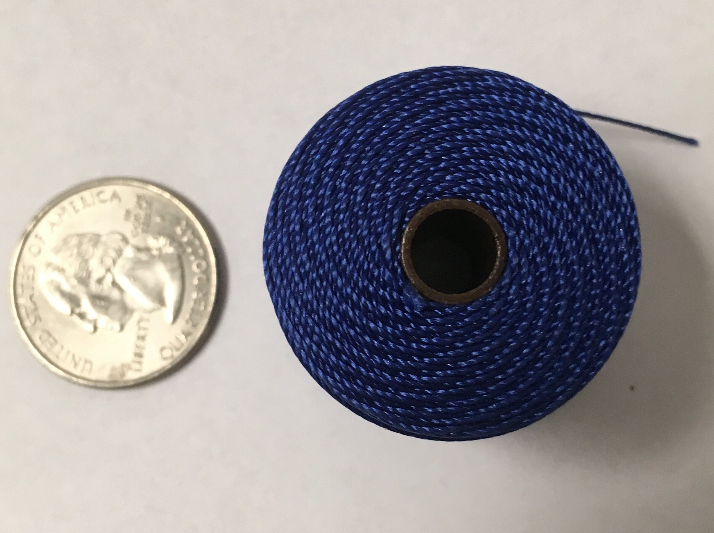 S-Lon cord TEX210 Capri Blue 77 yard