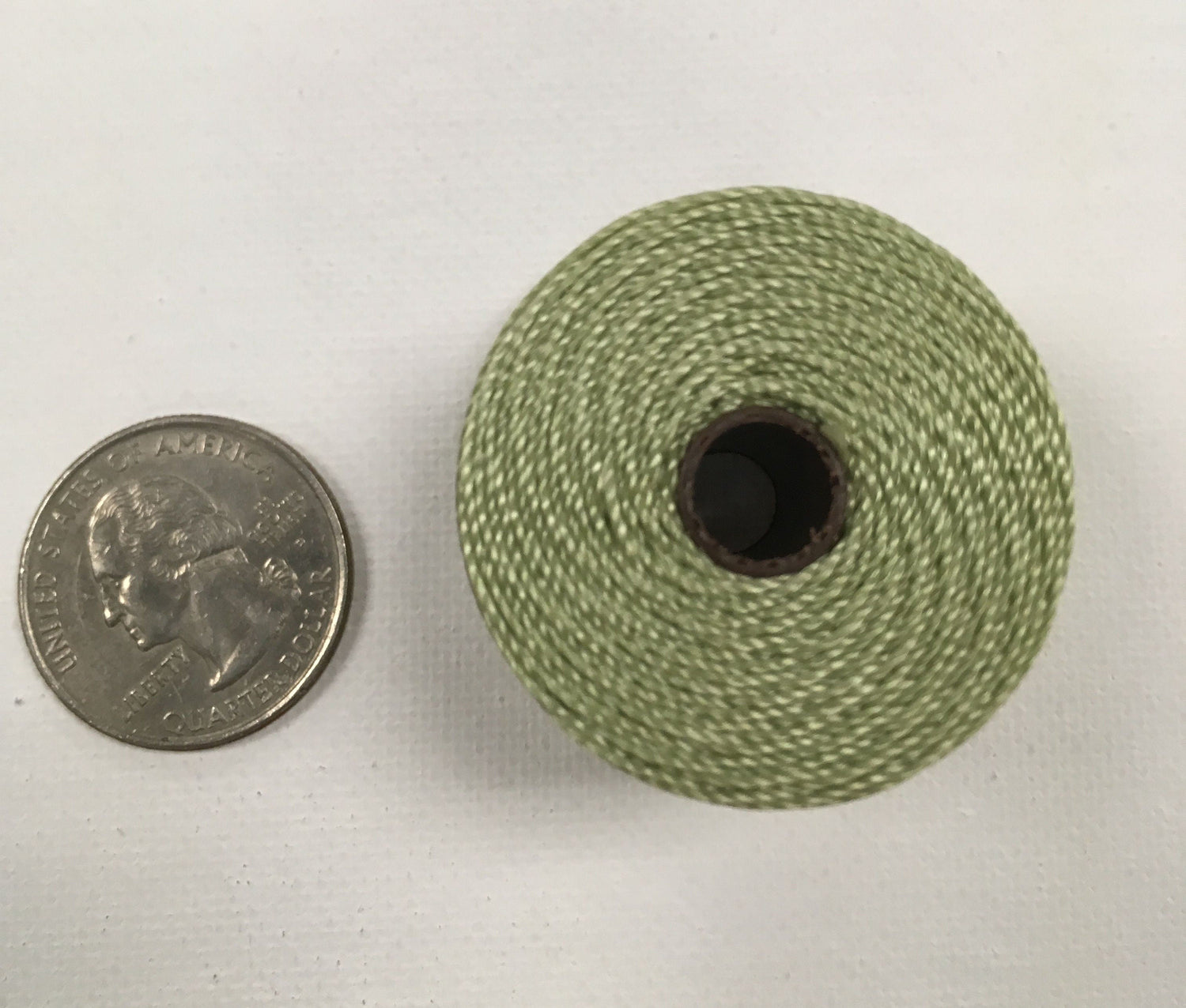 S-Lon Bead Cord TEX210 Peridot