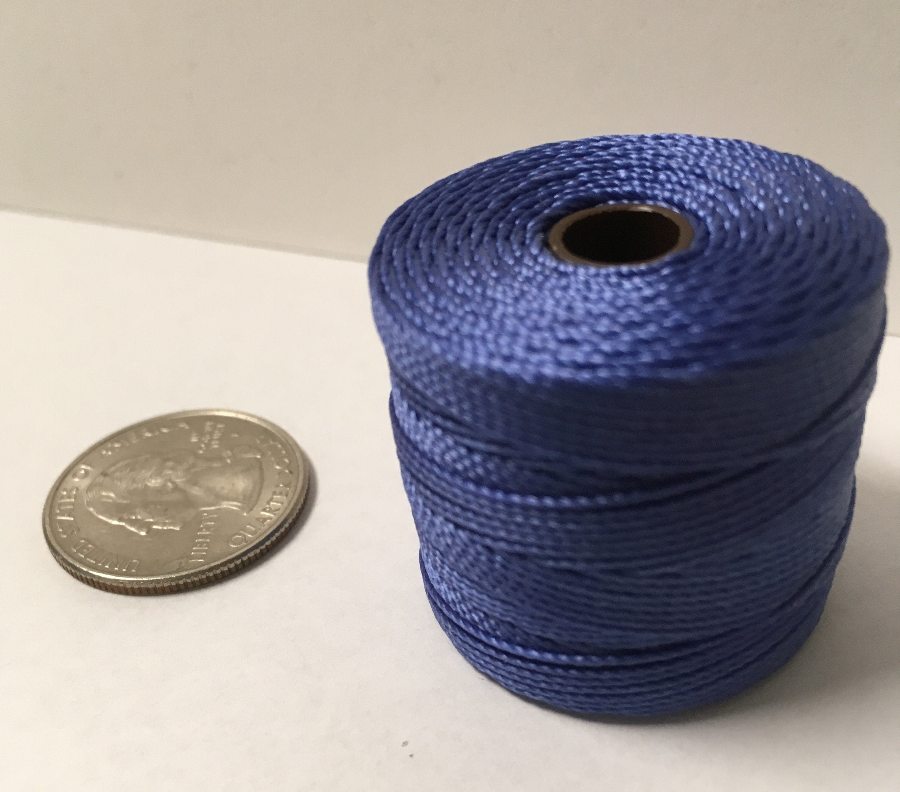 S-lon nylon cord Periwinkle; Tex 210; 3 ply; .5mm;