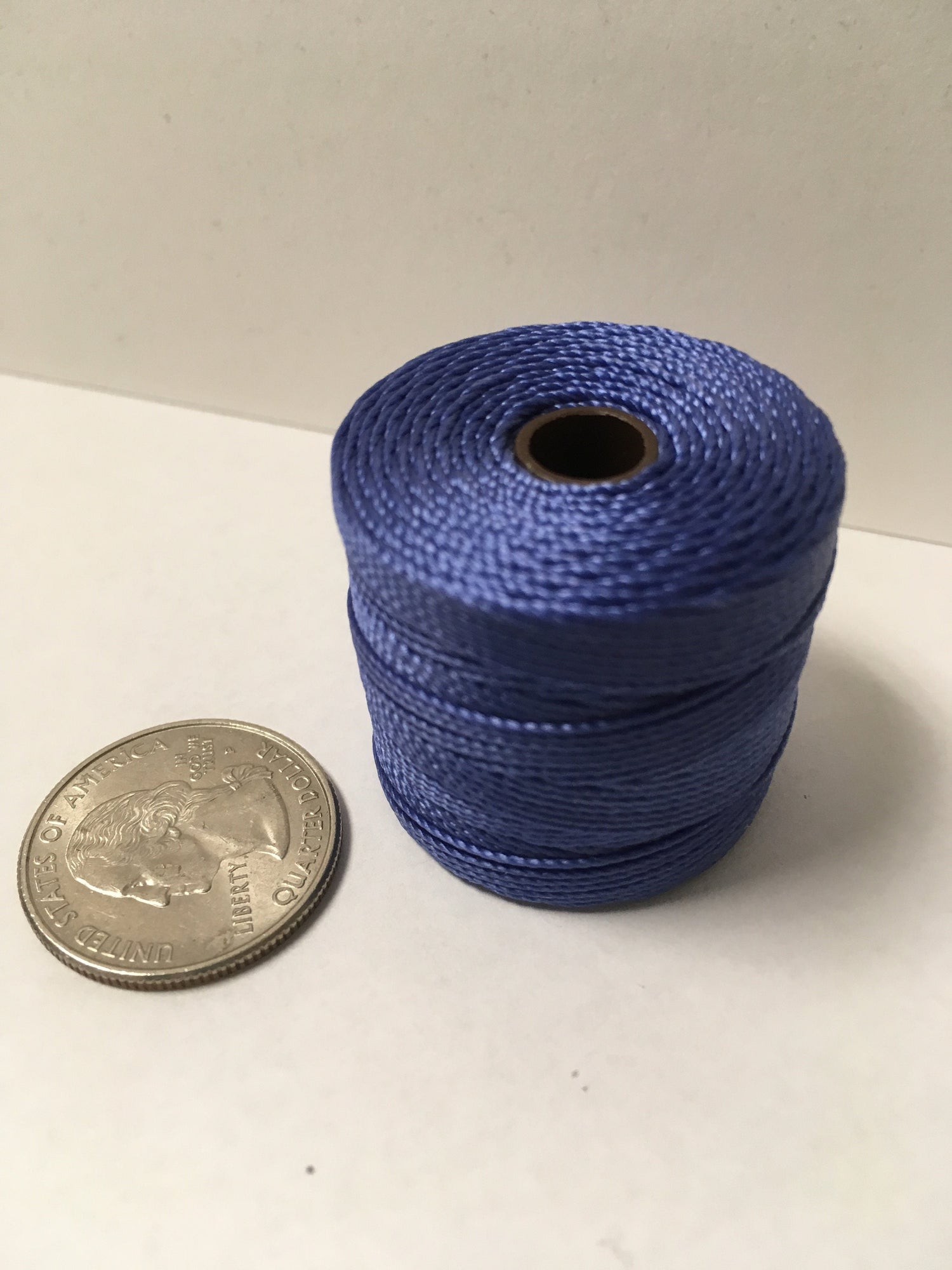 S-lon nylon cord Periwinkle; Tex 210; 3 ply; .5mm;