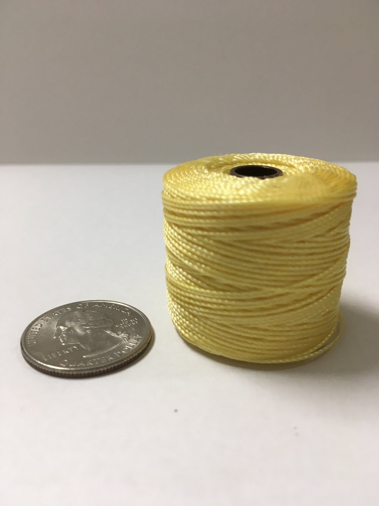 S-lon Sunlight bead cord TEX210 nylon (lemon)