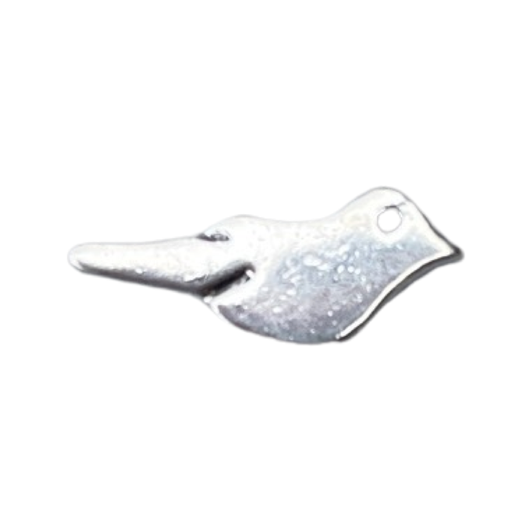 Pewter Bird Beads