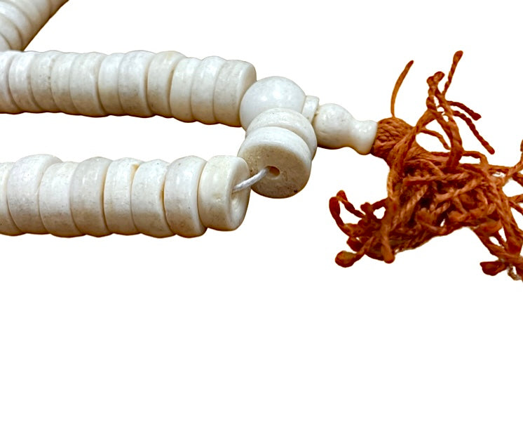 African Bone Beads Heishi Cut 5x12mm