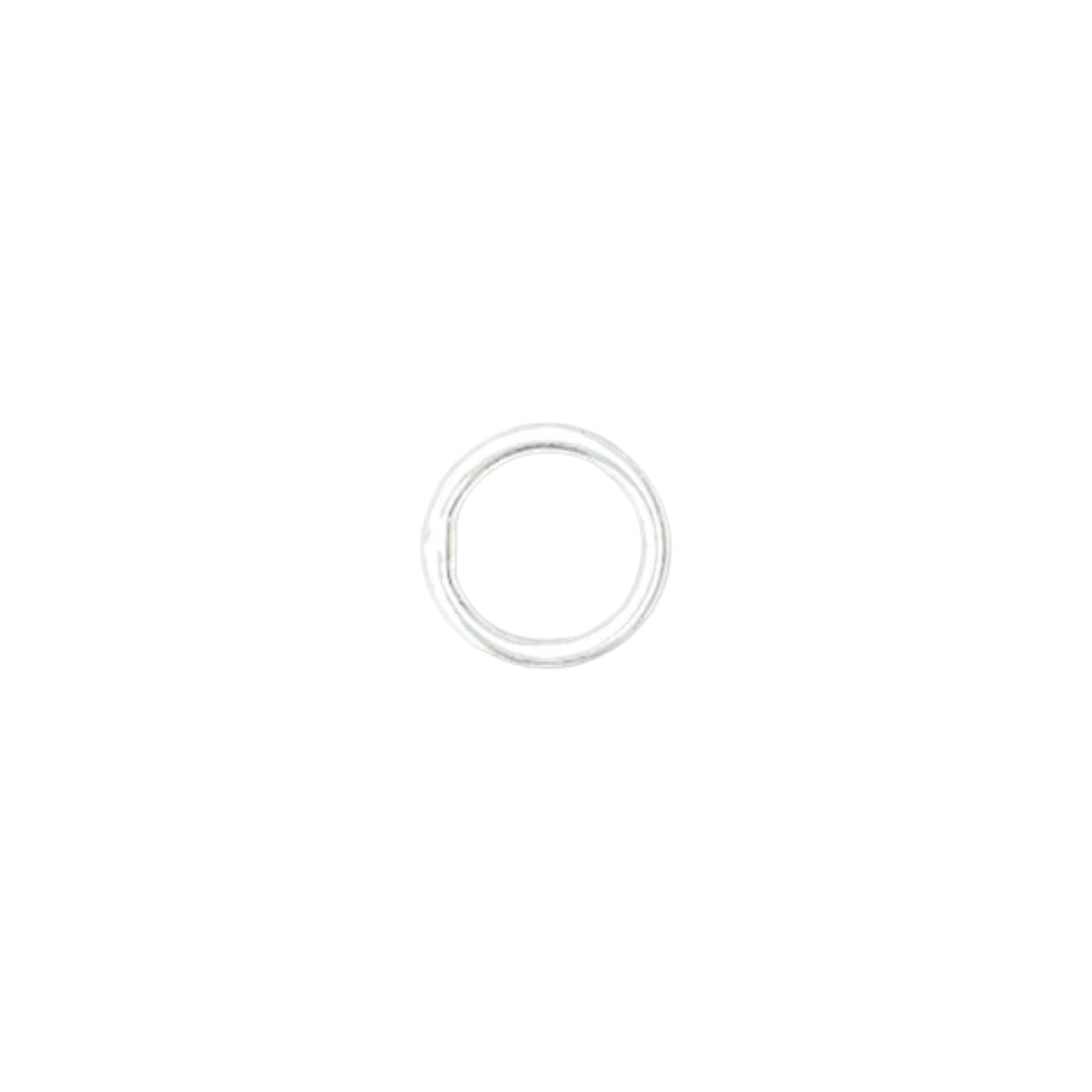 Jump Rings, Sterling Silver 5mm Closed  (22 Gauge)