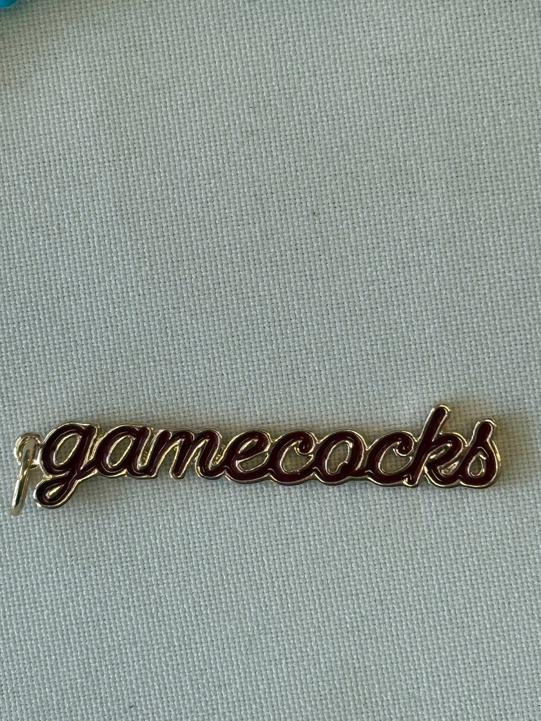 South Carolina Gamecocks
Enamel Script Charm