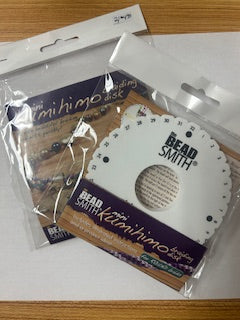 Kumihimo Disk, mini -4 inch foam x pkg of 2 disc