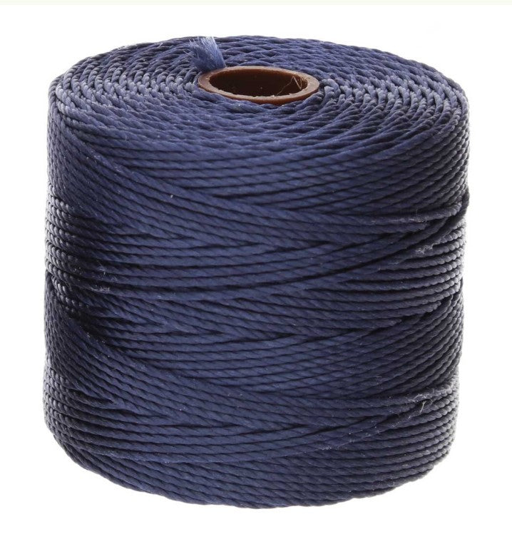 S-LON BEAD CORD NAVY 77YD TEX210