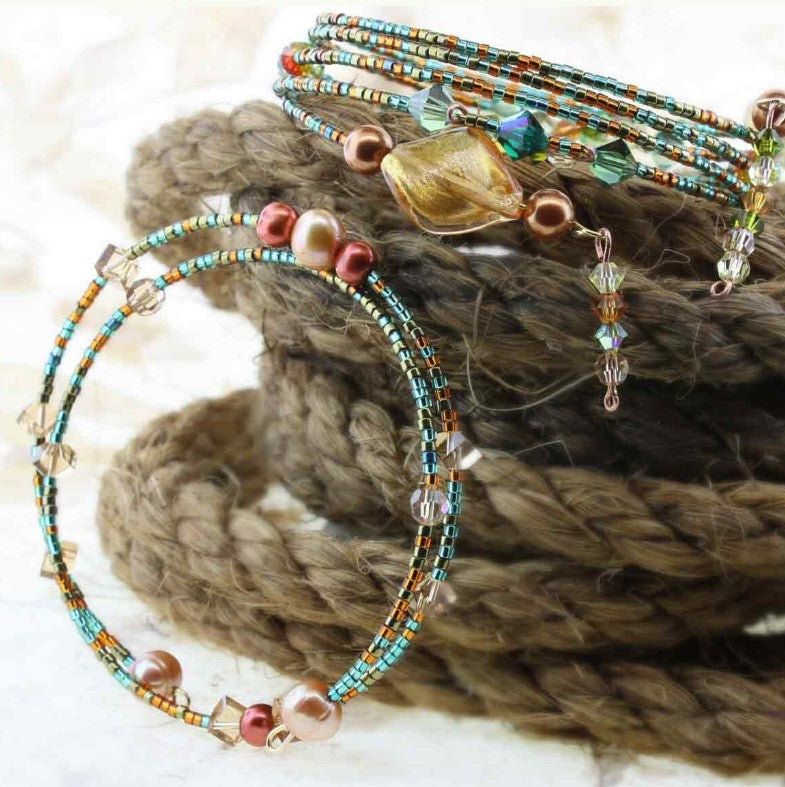 Silver-Plated Memory Wire (3.6" diameter) for Necklaces