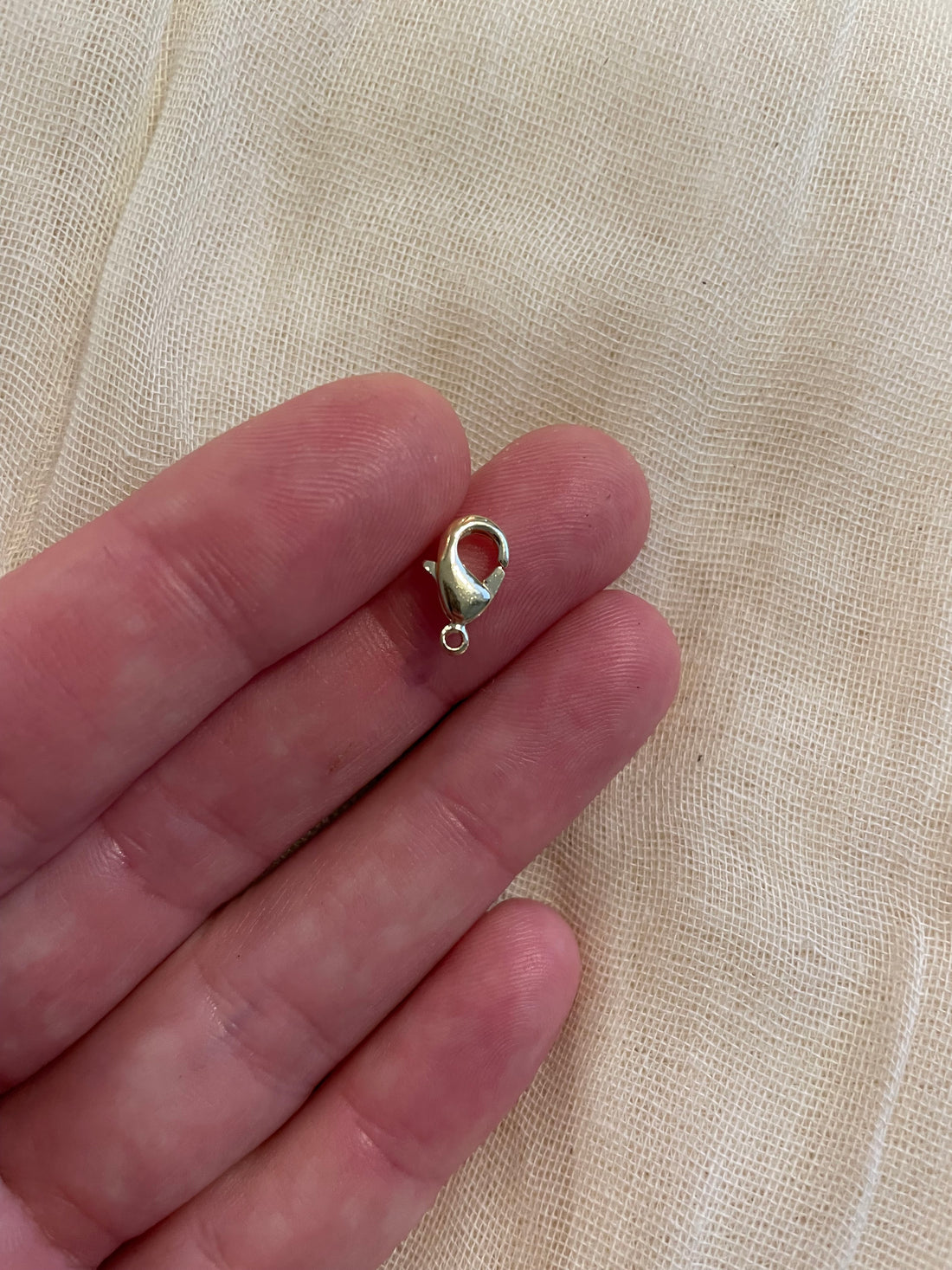 Shiny Gold Plated Lobster Claw Clasps 12mm x 6.5mm 12 Pieces