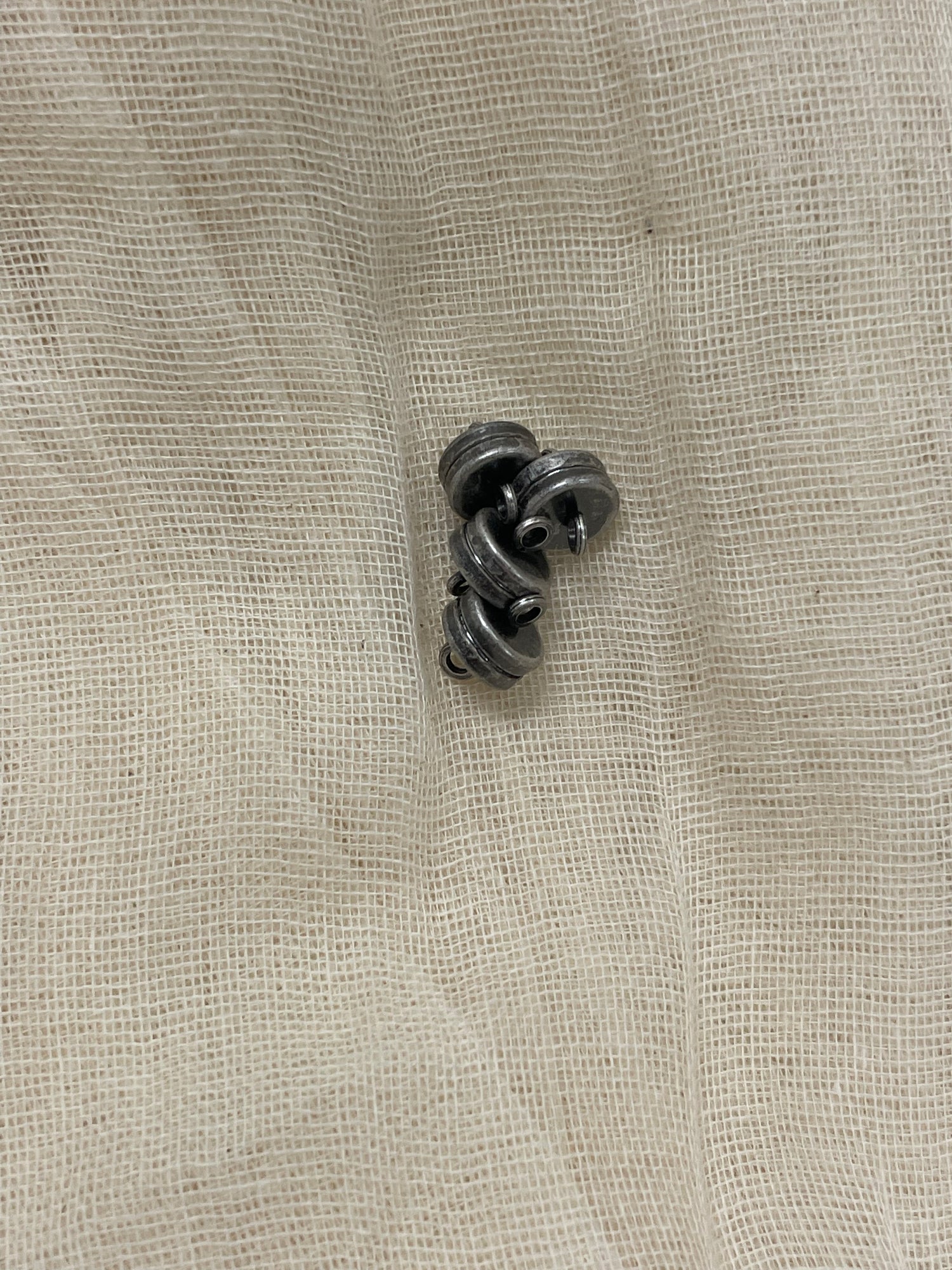 Magnetic Clasps Antique Silver