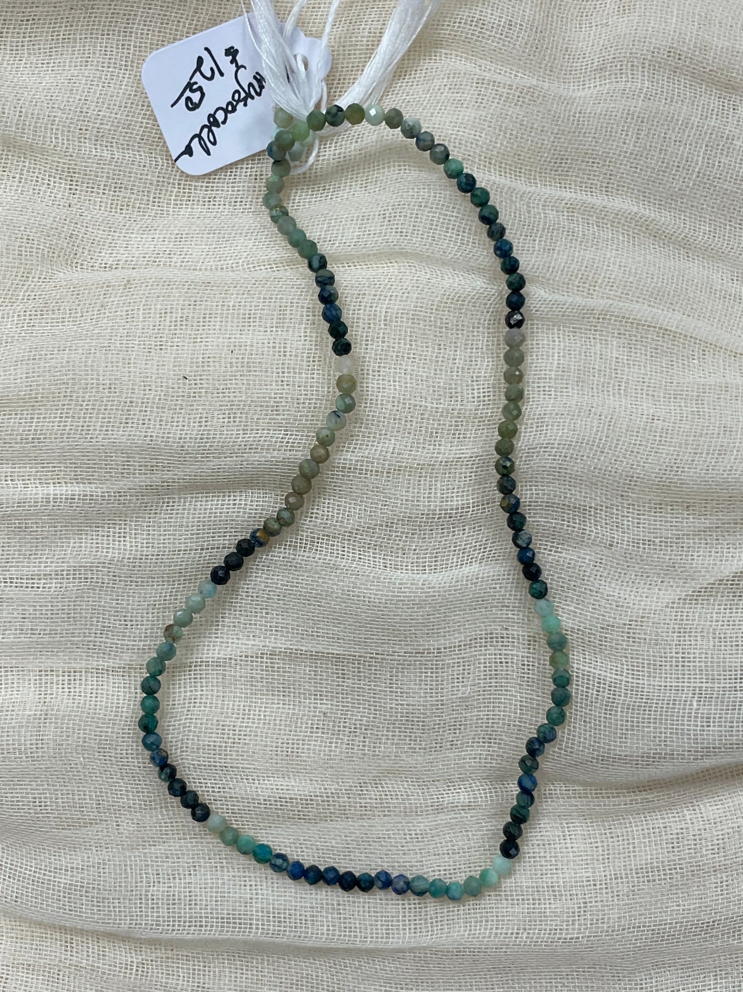 Chrysocolla Faceted Beads