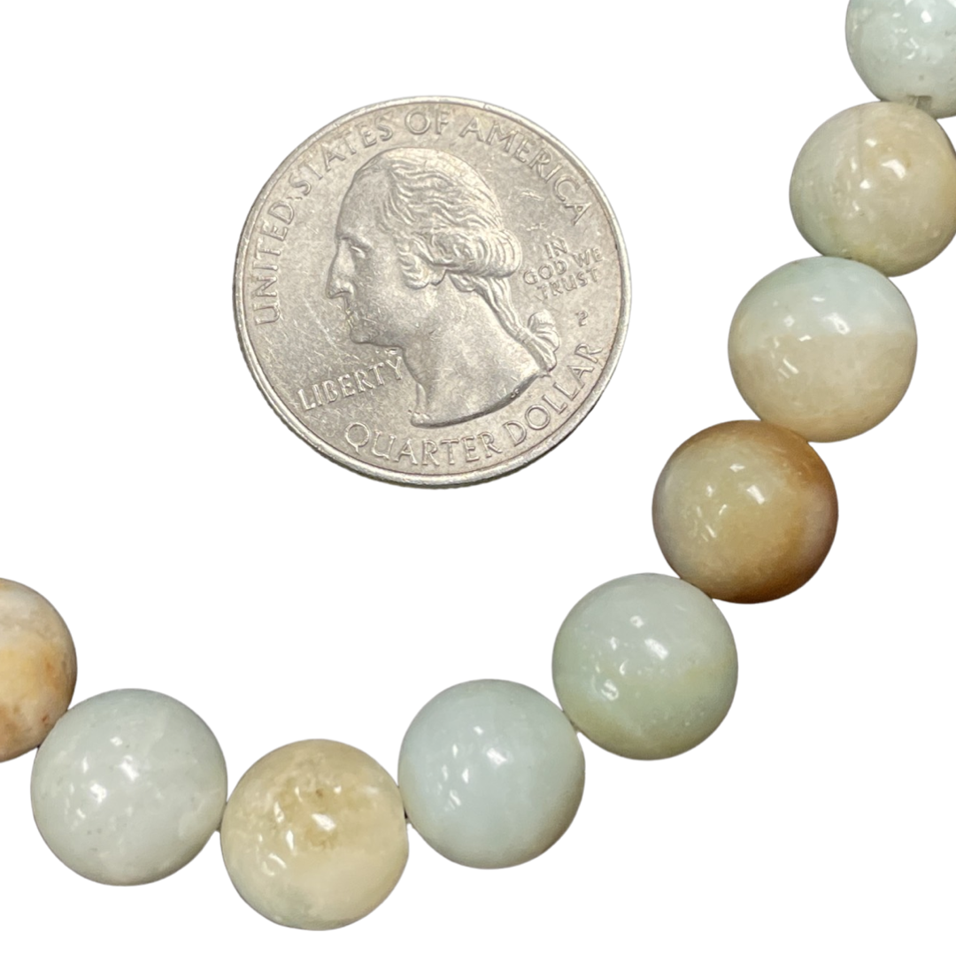 Amazonite Stone Beads 10mm