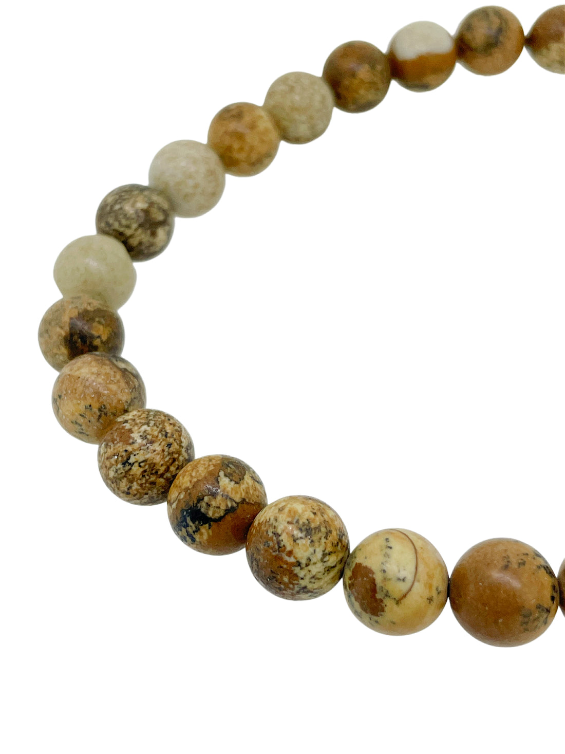 Picture Jasper beads 10mm Round