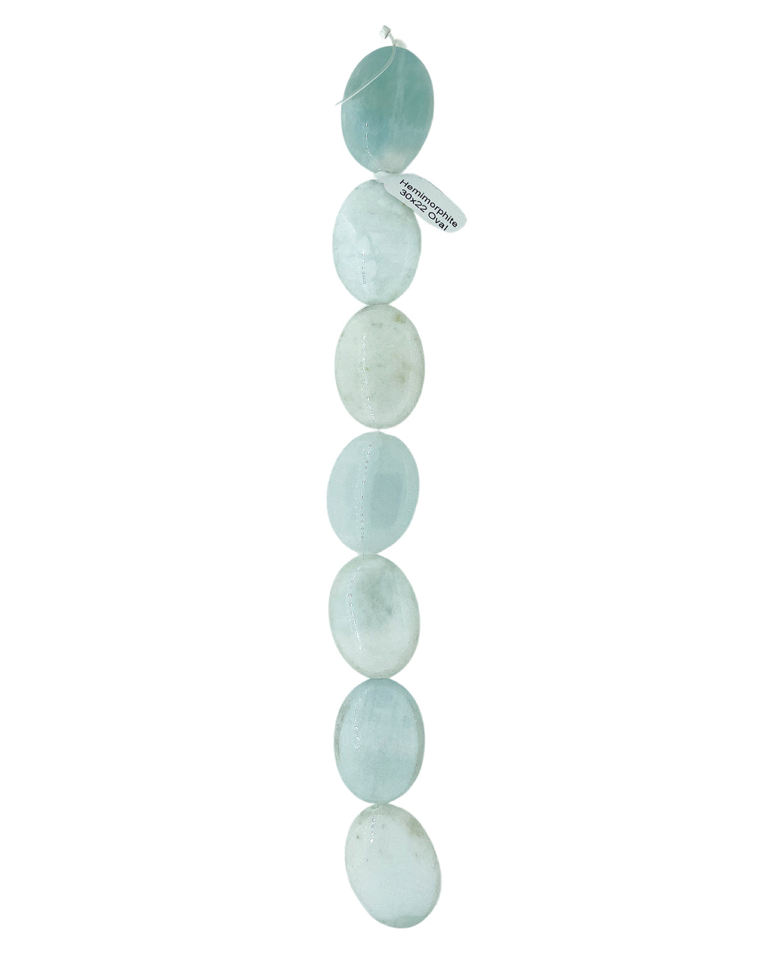 Hemimorphite Oval 30x22mm Beads