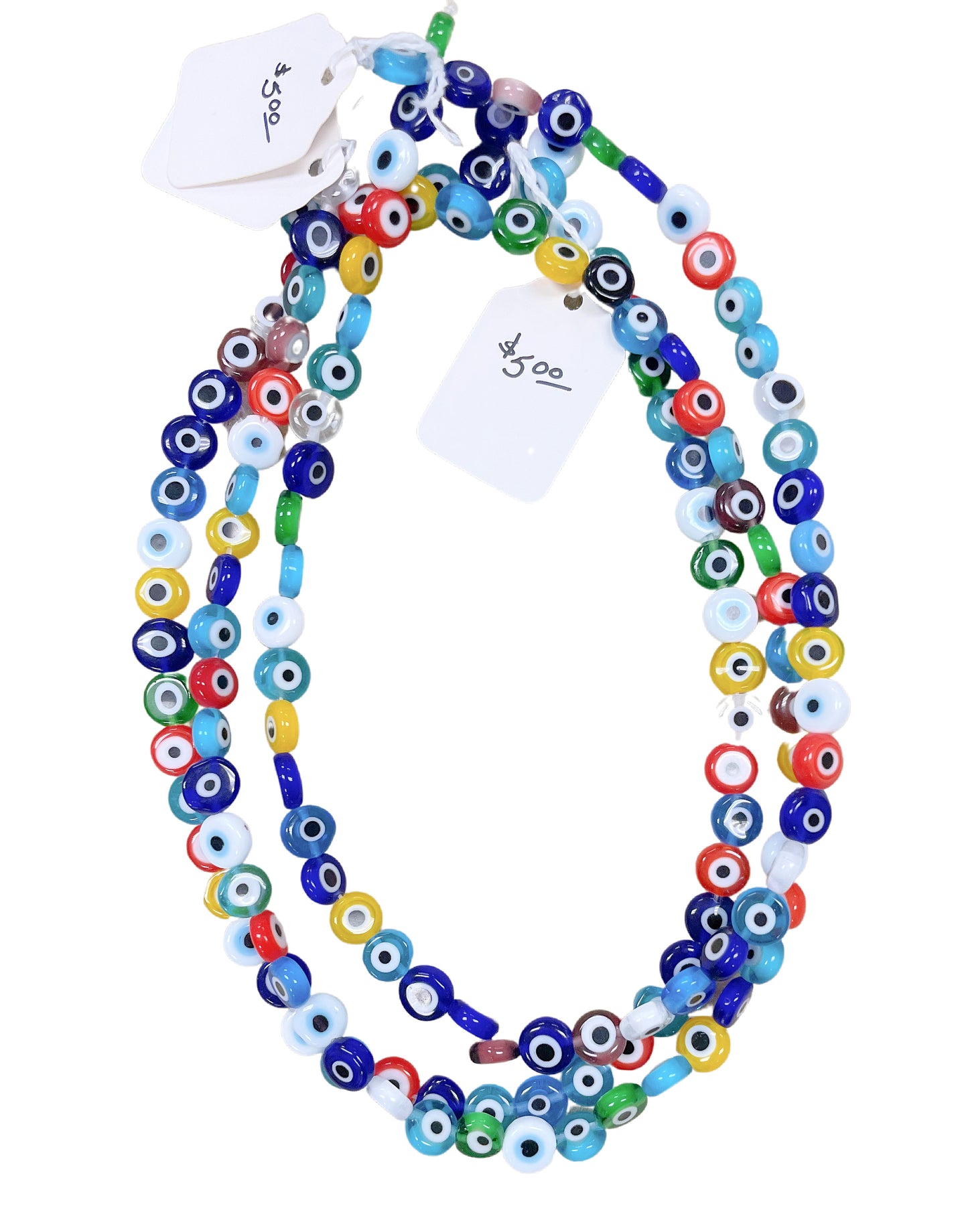 Evil Eye Glass Beads Multi-Colored