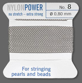 Griffin Nylon Power Cord Grey