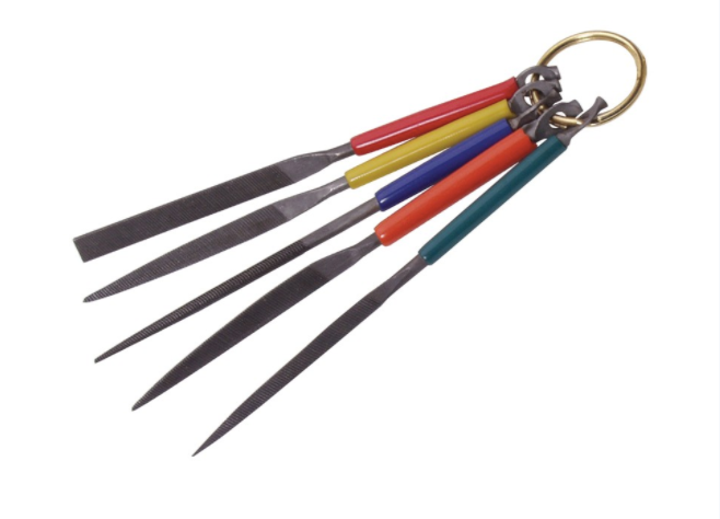 EuroTool 5 Piece File Set on Ring