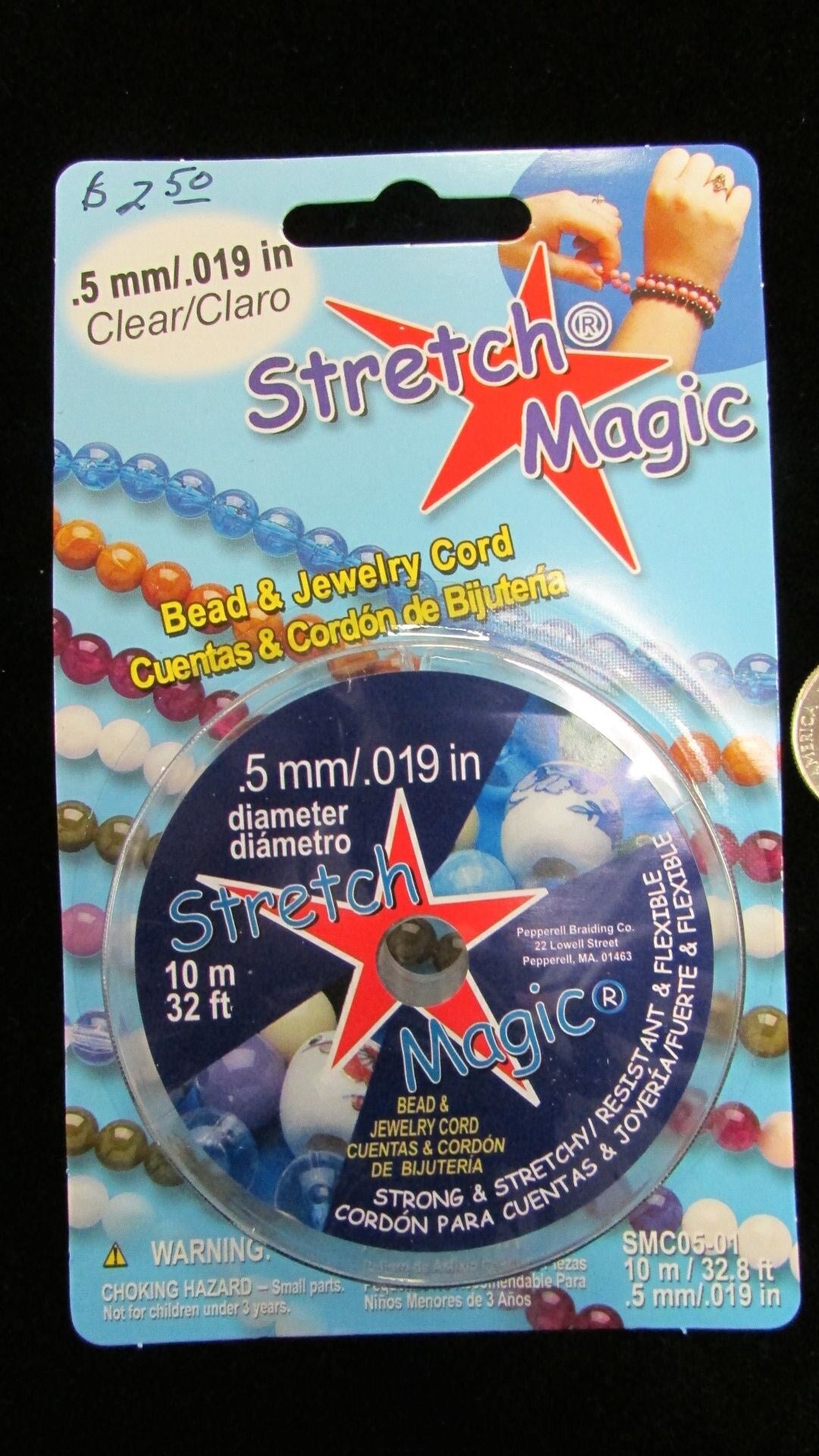 Stretch Magic 1mm Elastic Cord 5 Meter or 25 Meter 