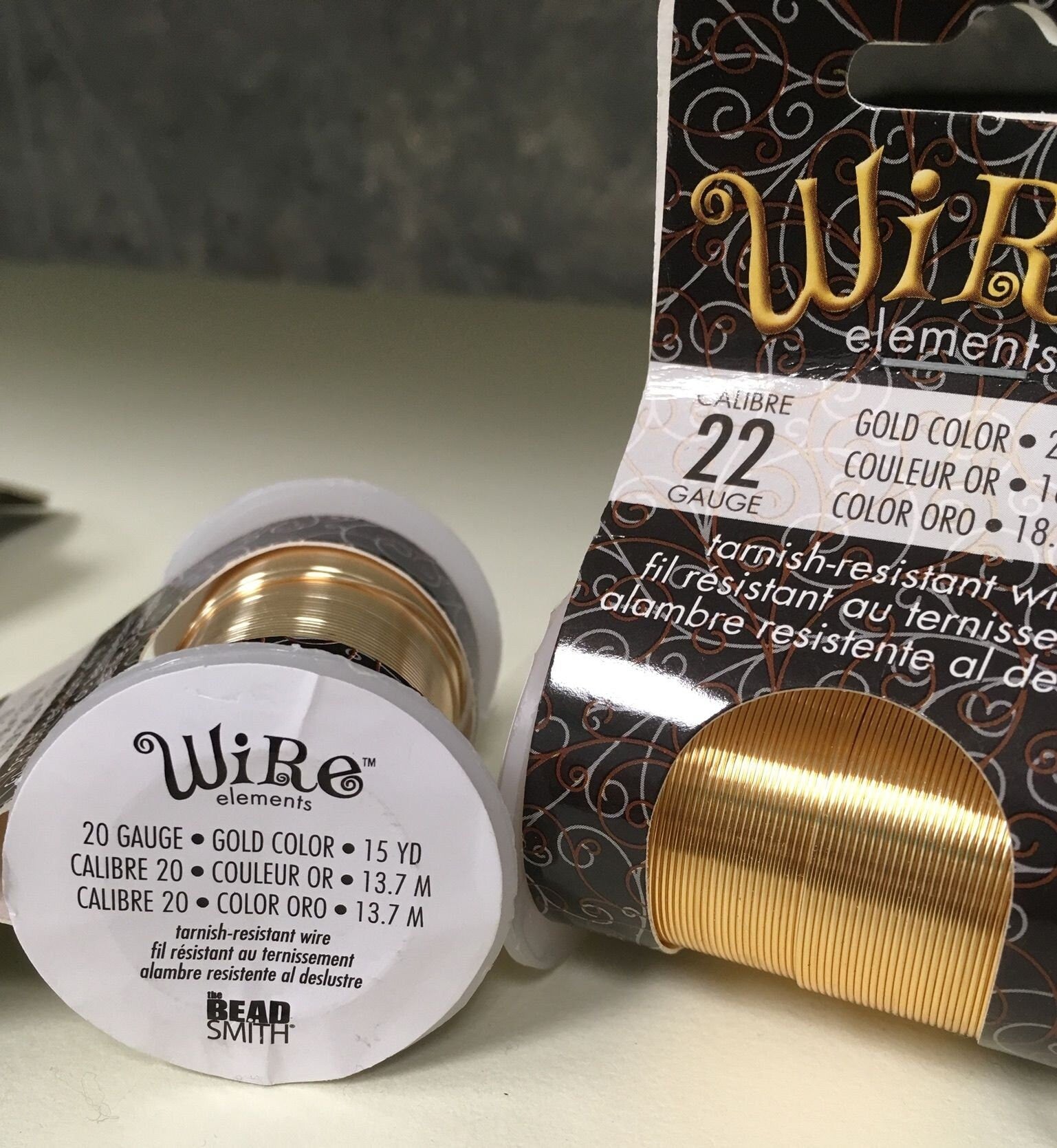 Craft Wire - 17 Tarnish Resistant Metallic Colors