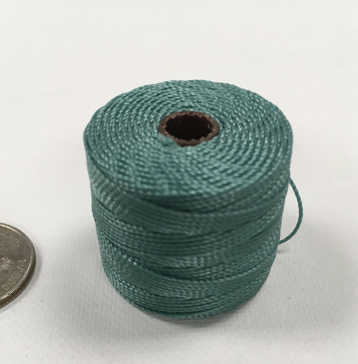 S-Lon Bead Cord TEX210 nylon Vintage Jade