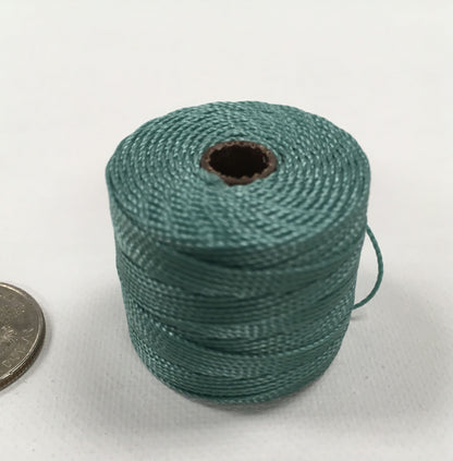 S-Lon Bead Cord TEX210 nylon Vintage Jade