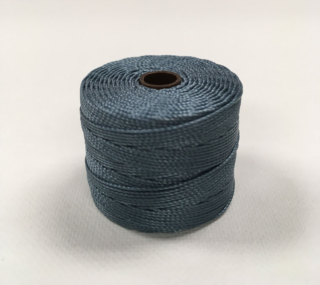 Ice Blue S-Lon Bead Cord TEX210 nylon