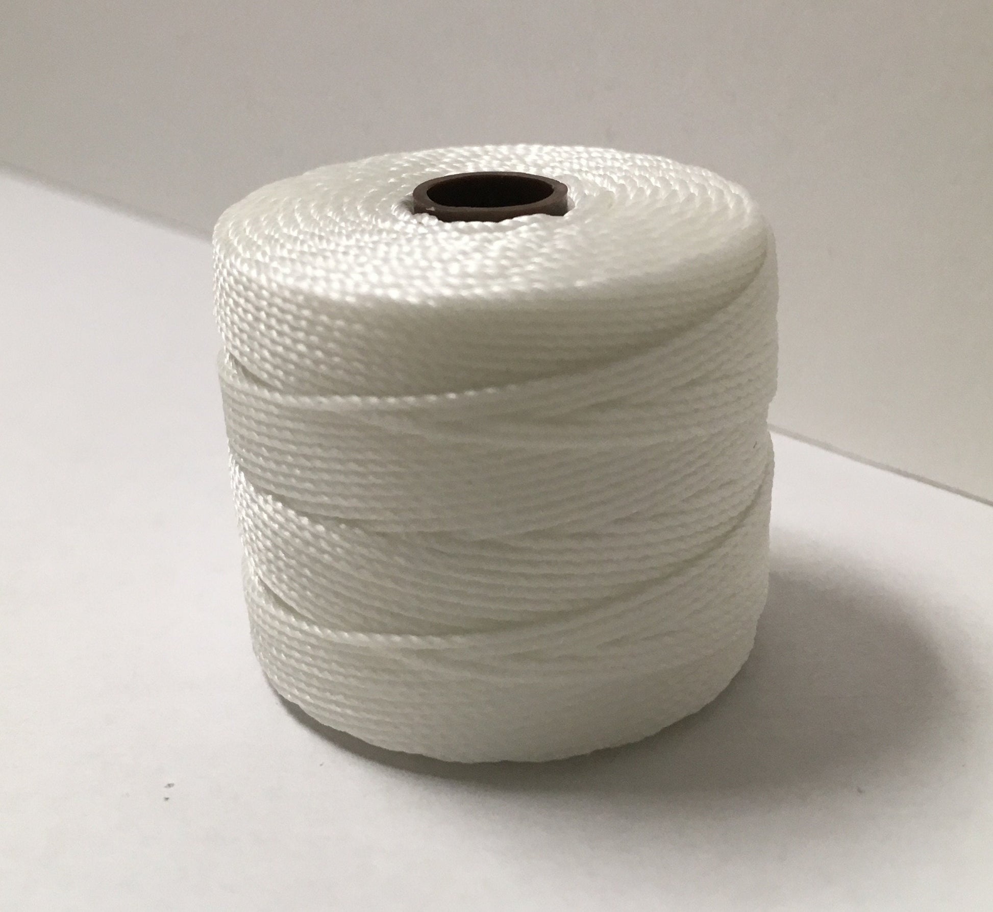 White S-Lon Bead Cord TEX210 nylon
