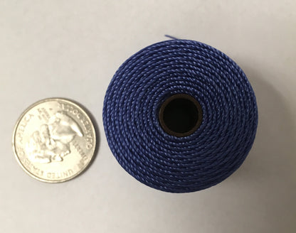 S-lon nylon cord Periwinkle; Tex 210; 3 ply; .5mm; 