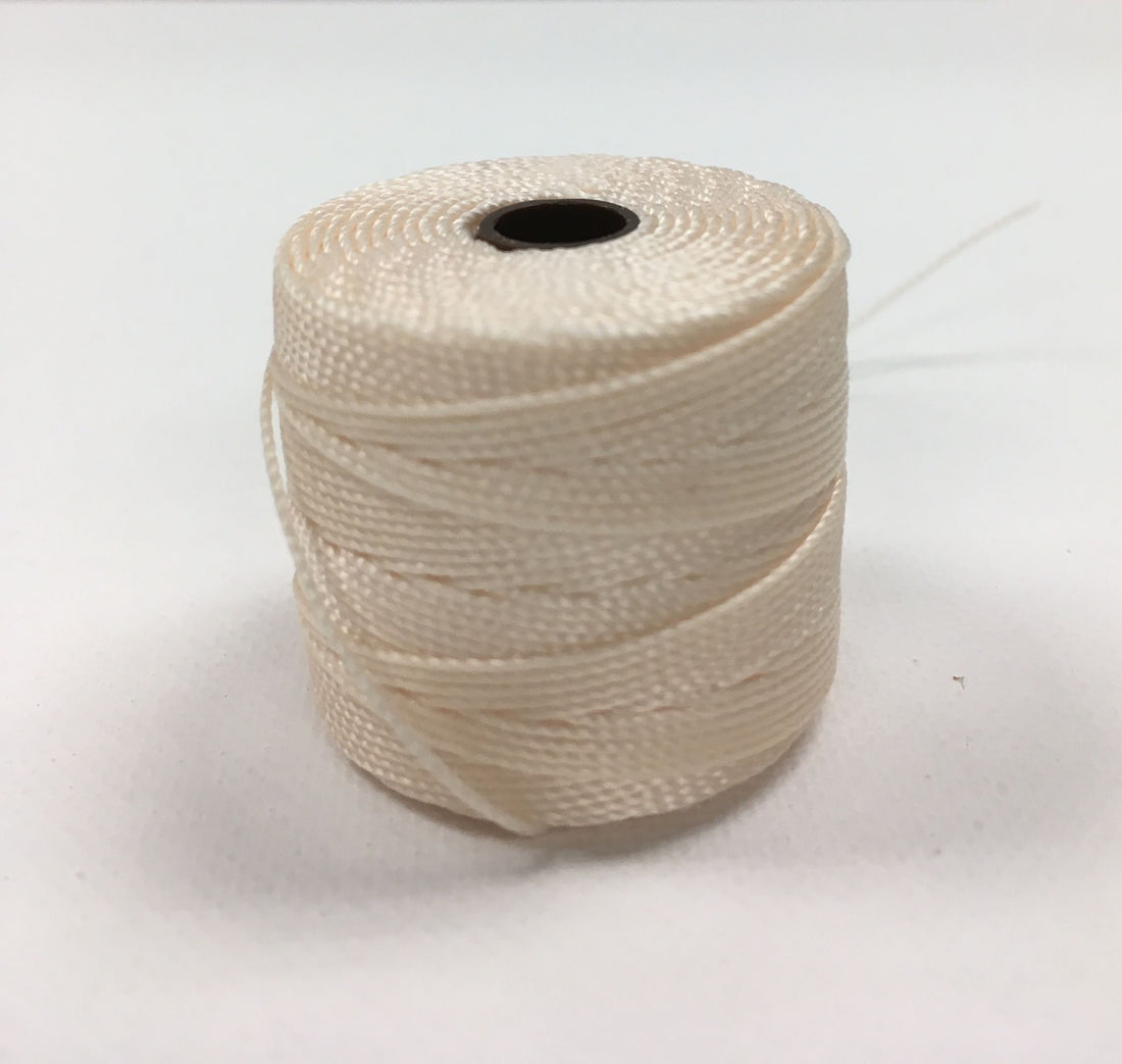 S-lon bead cord Vanilla TEX210 nylon