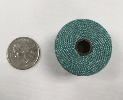 S-Lon Bead Cord TEX210 nylon Vintage Jade