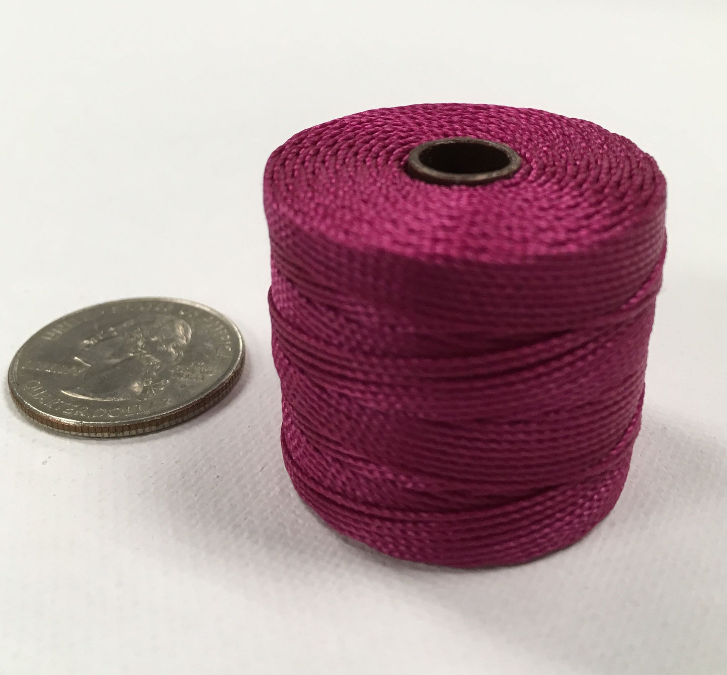 S-lon nylon cord Magenta Tex-210  kumihimo macrame