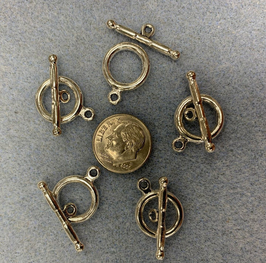 SP Toggle sets, 22x10mm Lead safe (5 sets)