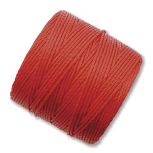 S-Lon Bead Cord # 18 Shanghei Red